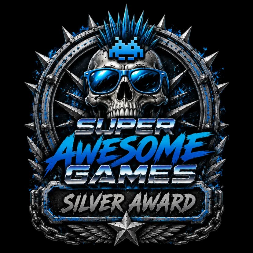 Super Awesome Games Bitch Silver Award