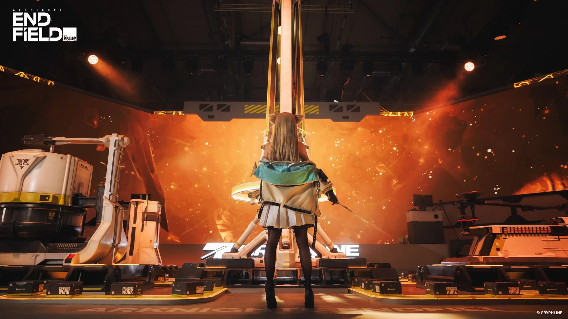 Beitragsbild zu GRYPHLINE teilt Highlights vom Arknights: Endfield-Stand auf der gamescom 2025