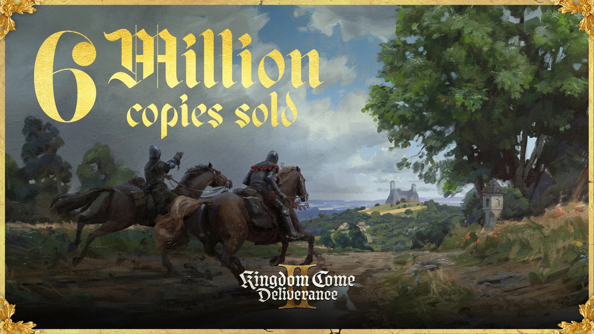 Beitragsbild zu Kingdom Come: Deliverance II verkauft sich weltweit über 6 Millionen Mal – Heinrich zeigt sich begeistert.