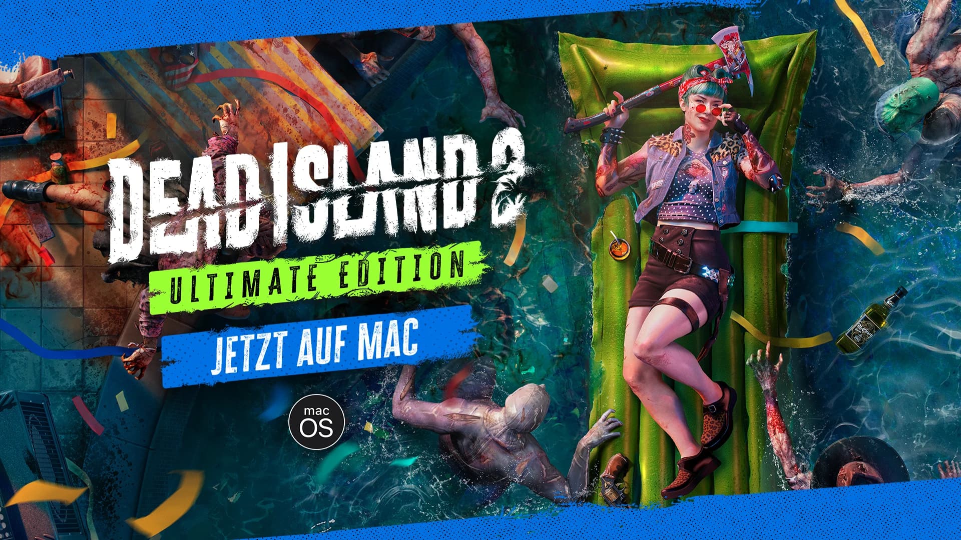 Beitragsbild zu Heeeyyy, Mac-Arena! Ab sofort können Gamer auch auf Mac mit den Untoten von Dead Island 2 in den Ring steigen