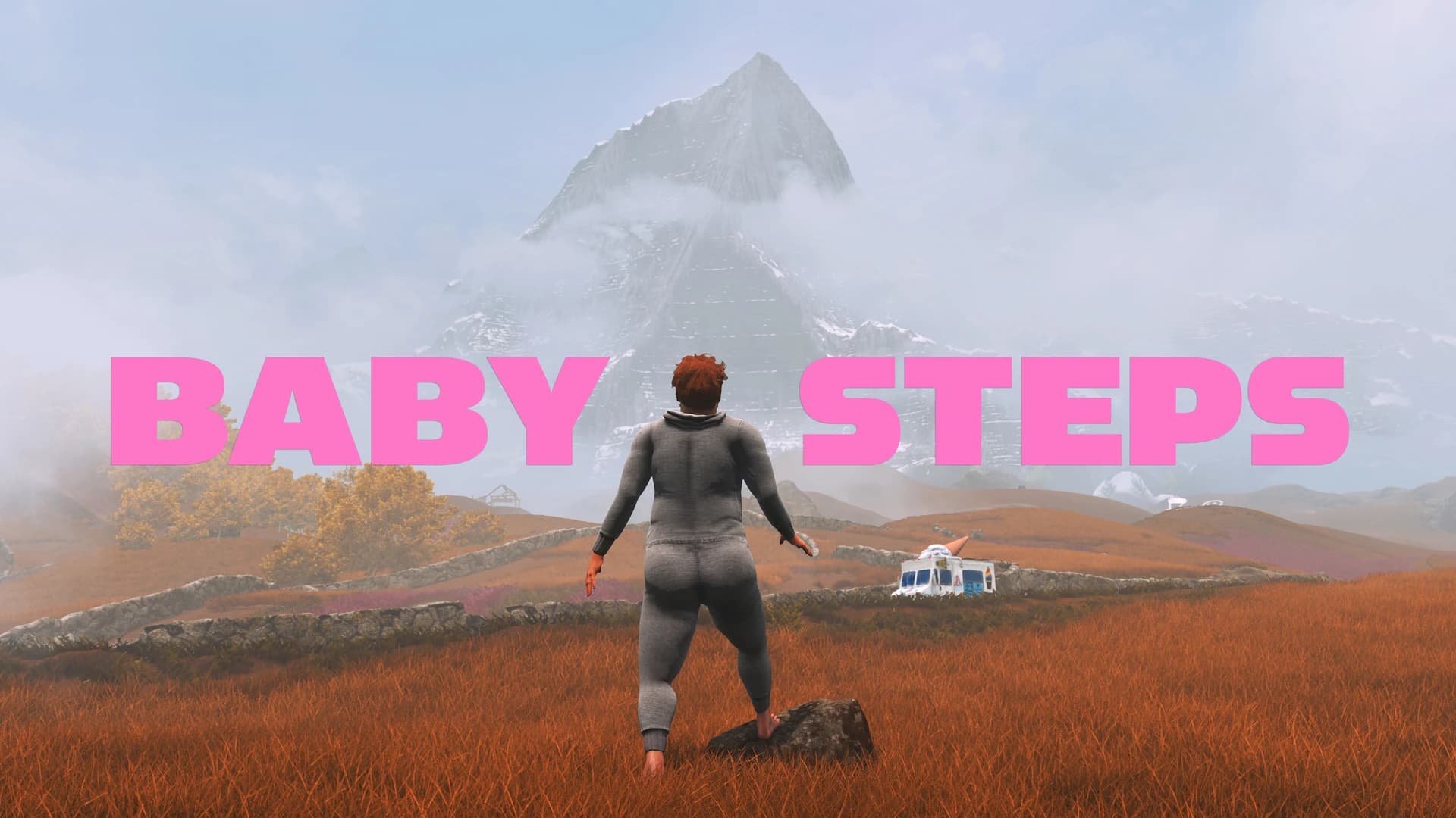Beitragsbild zu Devolver Digital veröffentlicht Baby Steps am 23. September für PC und PS5 – komplett ohne einsammelbare Hüte!