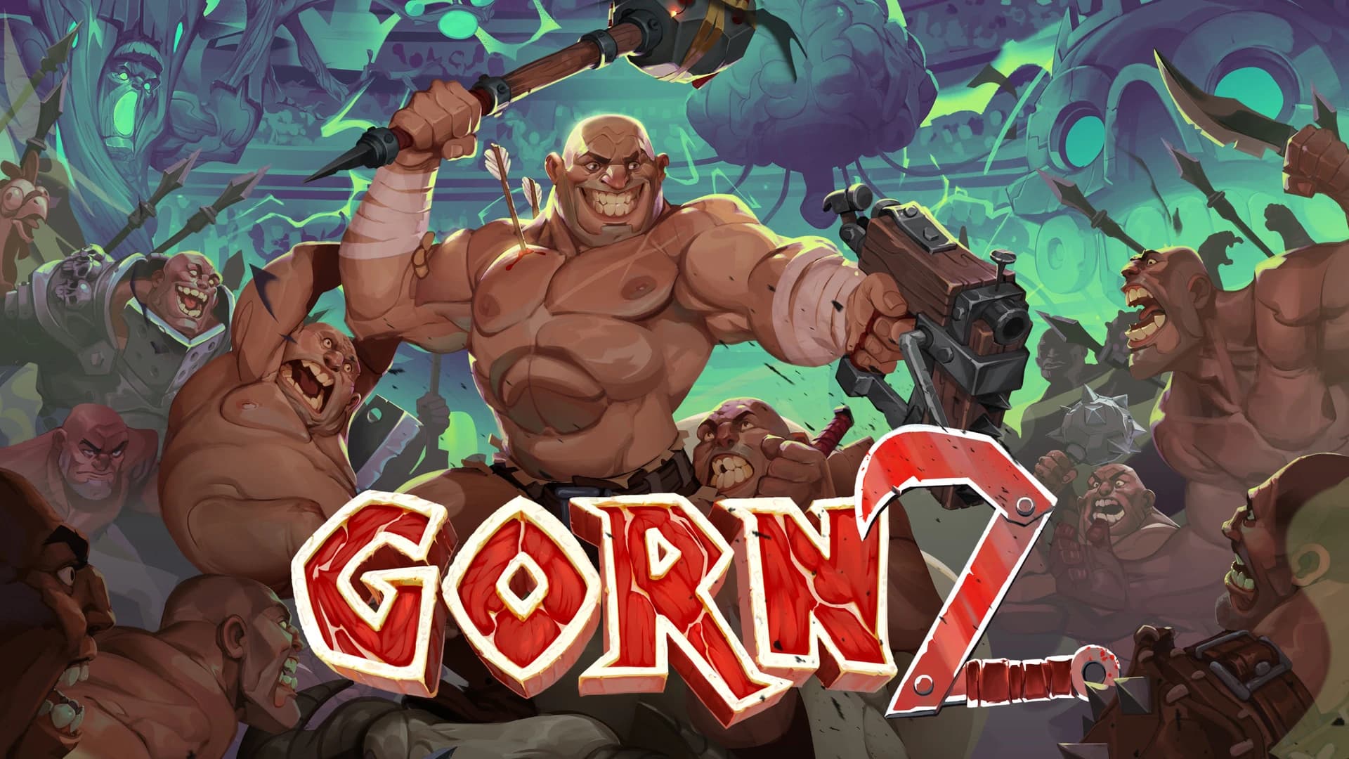 Beitragsbild zu Devolver Digital und Free Lives veröffentlichen heute brachiales Update zu GORN 2