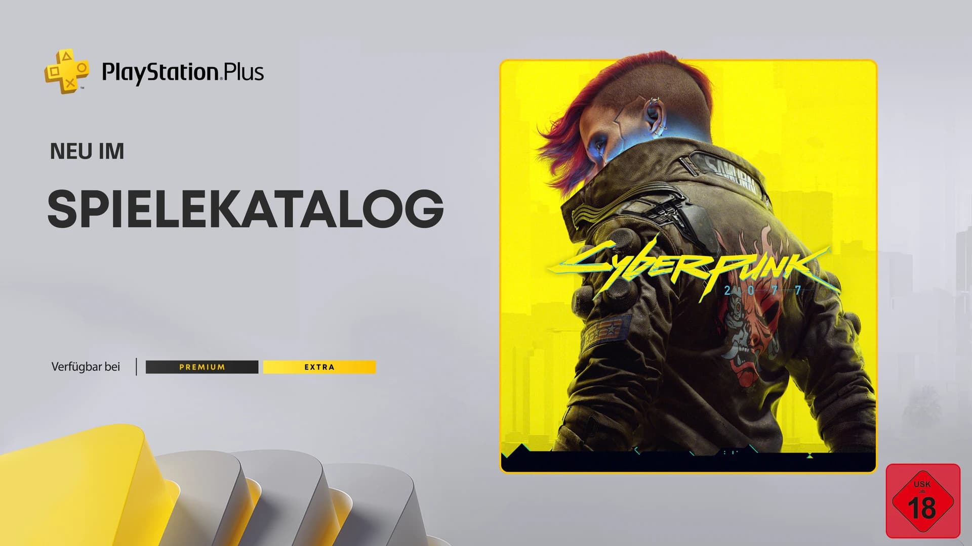 Beitragsbild zu Cyberpunk 2077 (PS4, PS5) ab sofort via PlayStation Plus verfügbar