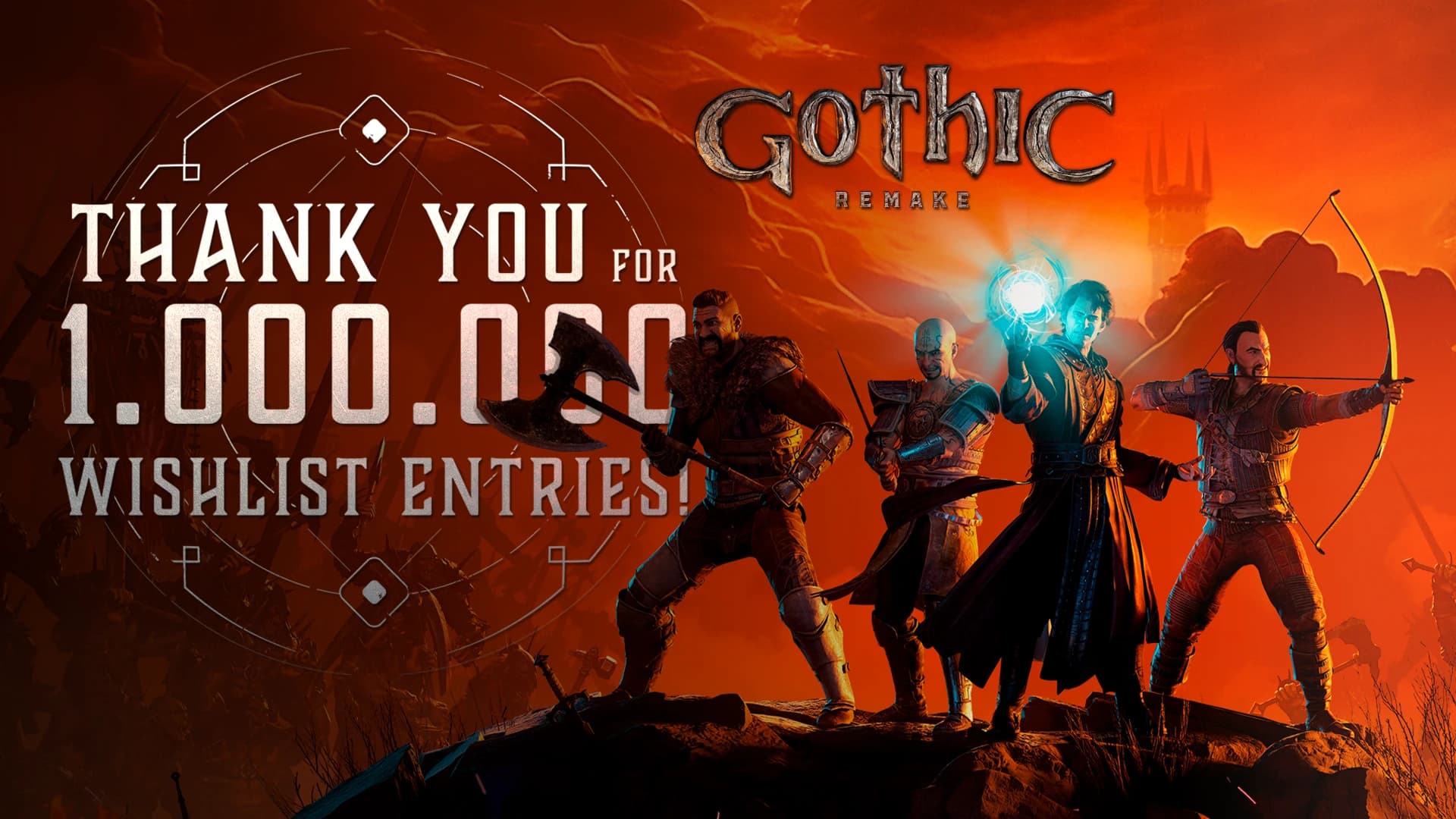 Beitragsbild zu Eine Million namenloser Helden: Das Gothic 1 Remake hat über 1.000.000 Wishlist-Einträge!