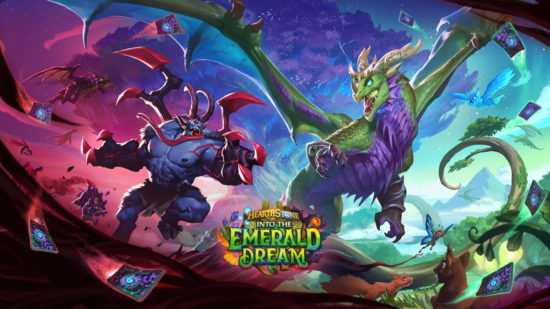 Beitragsbild zu Die neueste Hearthstone-Erweiterung Der Smaragdgrüne Traum ist jetzt live