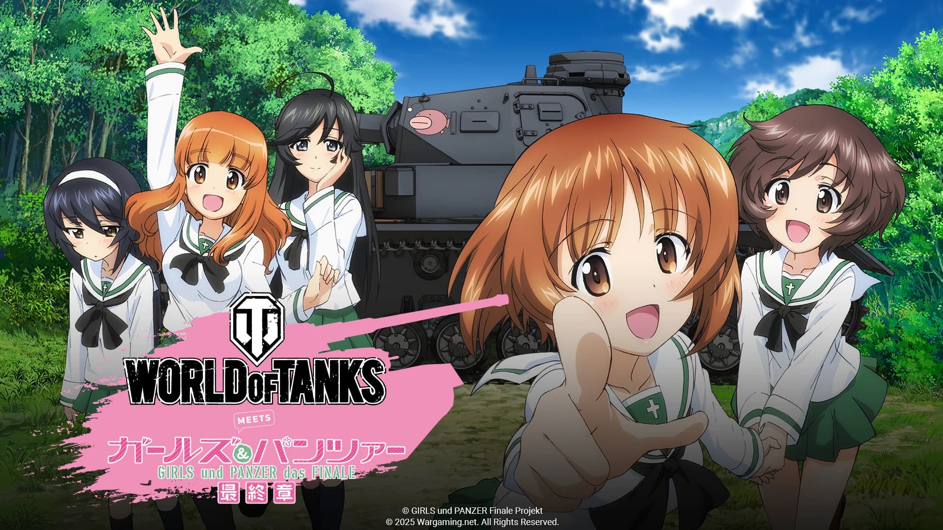 Beitragsbild zu World of Tanks kooperiert mit Girls und Panzer