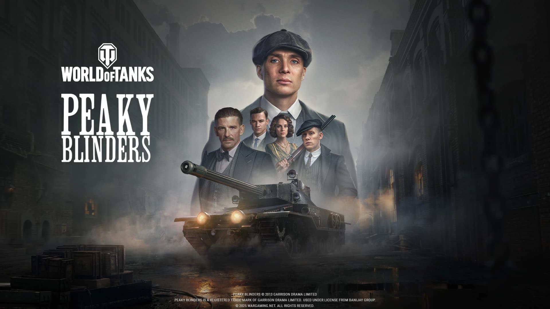 Beitragsbild zu World of Tanks und Banijay Rights starten die Peaky Blinders Battle Pass-Saison