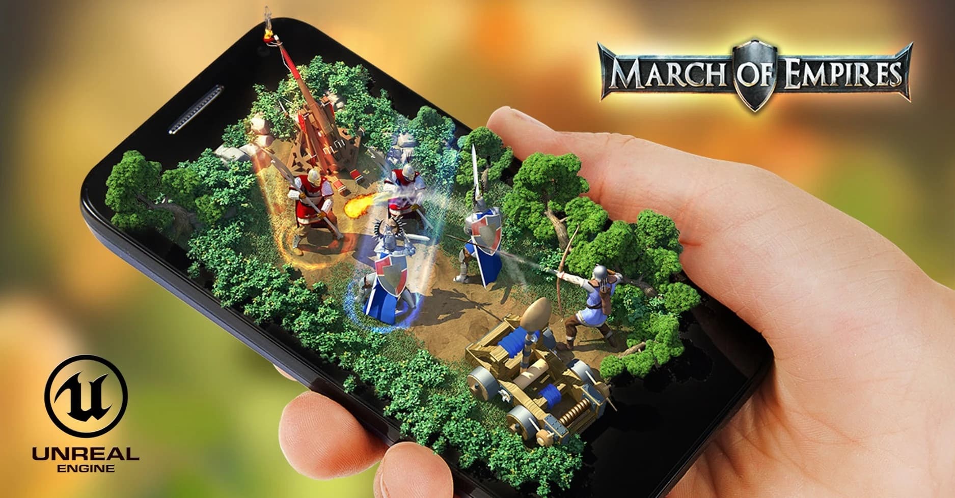 Beitragsbild zu Ein neue Ära beginnt in March of Empires mit der Unreal Engine!