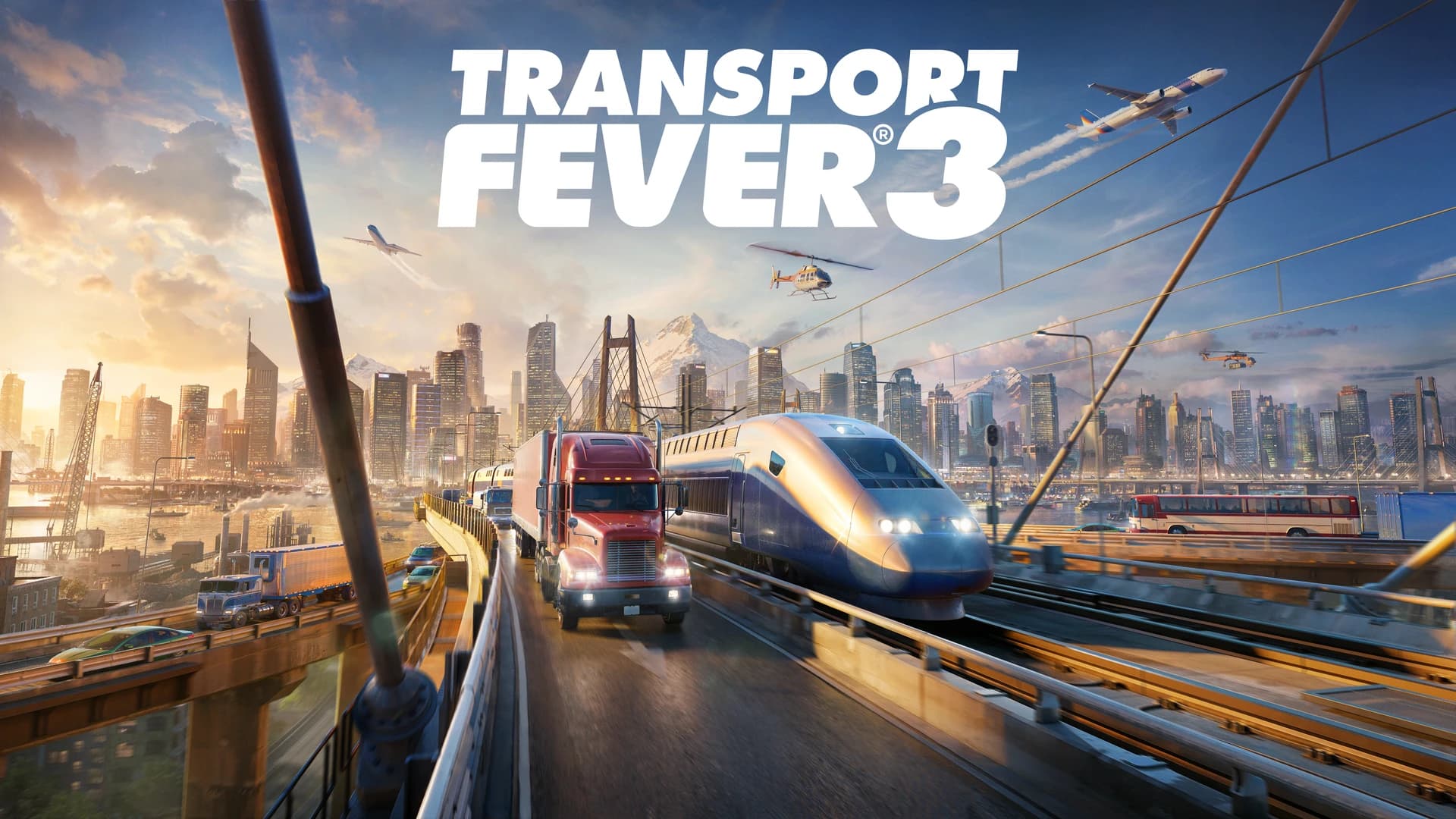 Beitragsbild zu Transport Fever 3, die Fortsetzung der erfolgreichen Transport-Simulation, enthüllt eine neue Vorschau mit überarbeiteter Infrastruktur