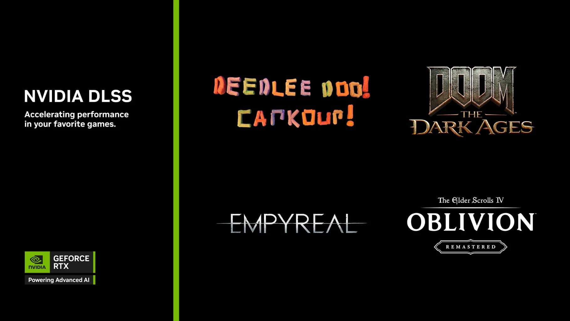 Beitragsbild zu DLSS 4 verbessert die Leistung in DOOM: The Dark Ages, Empyreal und mehr!
