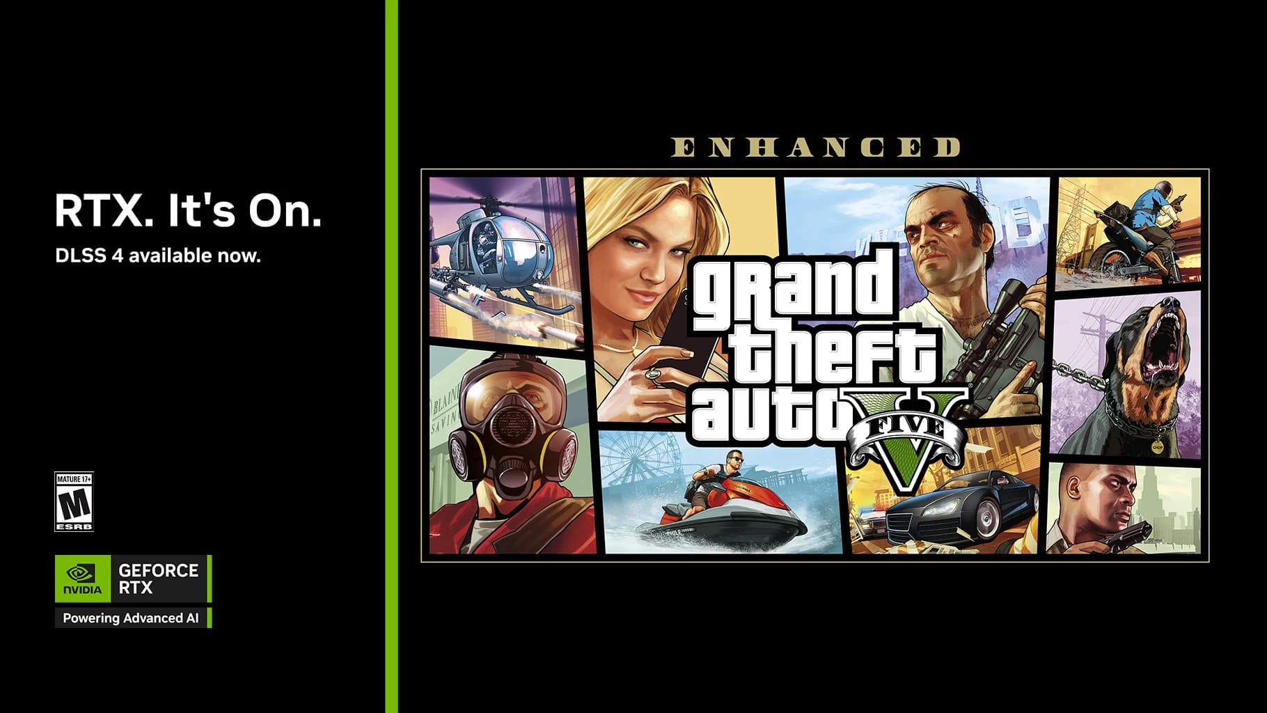 Beitragsbild zu DLSS 4 mit MFG kommt zu Grand Theft Auto V Enhanced, Titan Quest II, Senua's Saga: Hellblade II und Supraworld