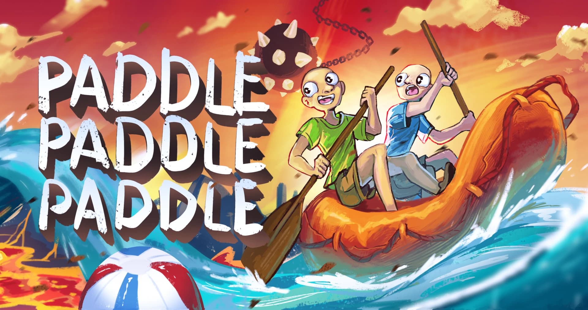Beitragsbild zu Ruderwut trifft Lava-Chaos: Paddle Paddle Paddle erscheint am 25. Juli