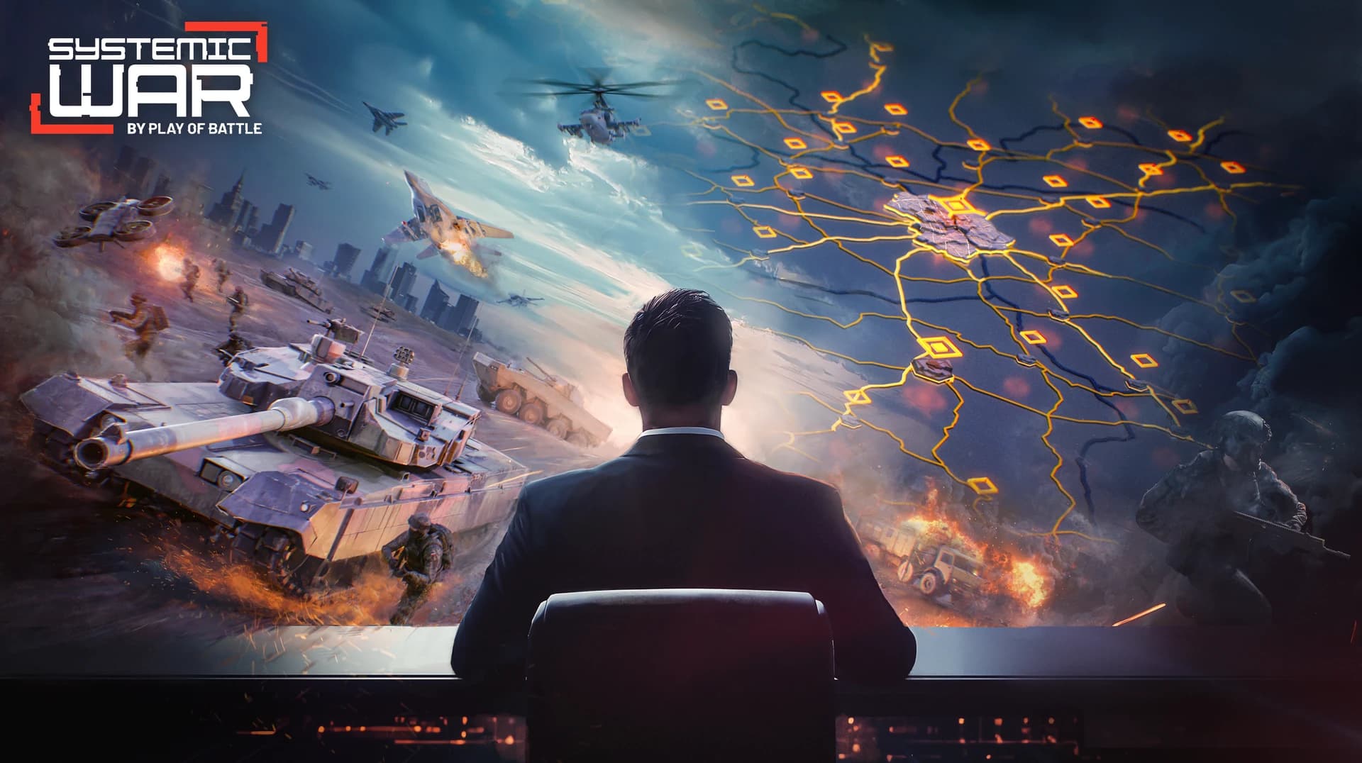 Beitragsbild zu Systemic War verbindet RTS-Kriegsführung mit fundierter, realistischer Infrastruktur – neuer Gameplay-Trailer jetzt verfügbar!