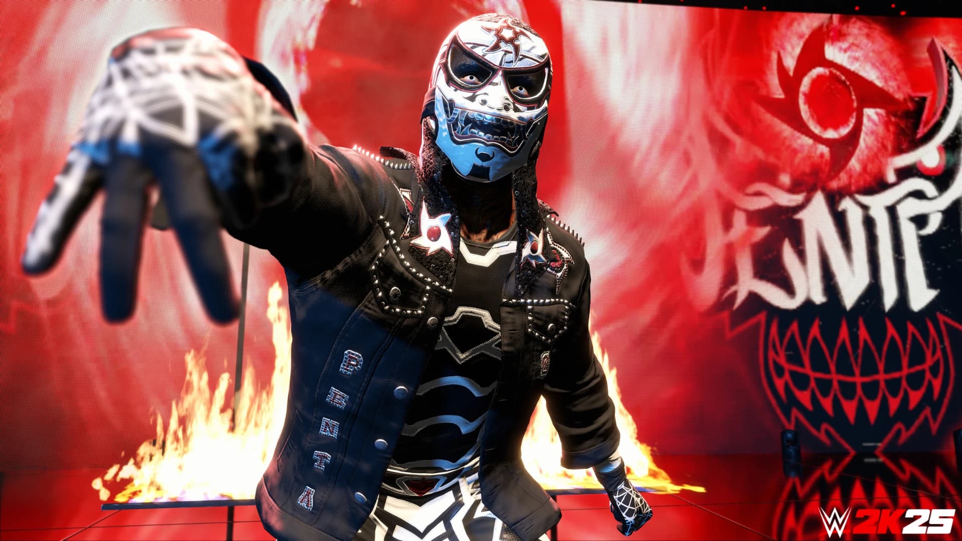 Beitragsbild zu WWE 2K25 ab heute für Nintendo Switch 2 erhältlich mit Fearless Pack DLC