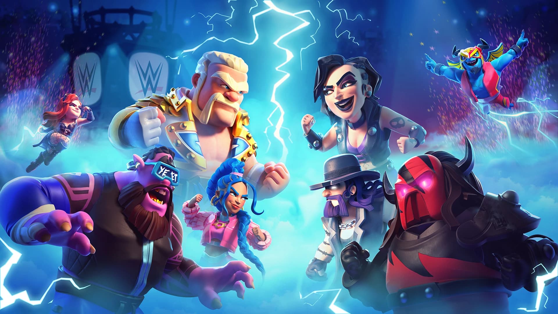 Beitragsbild zu WWE-Superstars erobern Clash of Clans vor WrestleMania 41