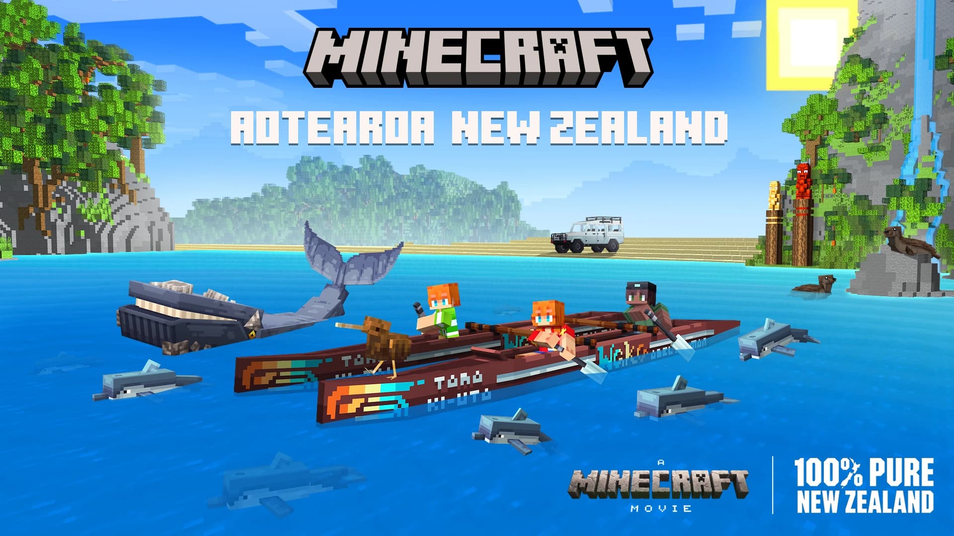 Beitragsbild zu Minecraft: „Aotearoa New Zealand“ DLC in Zusammenarbeit mit Tourism New Zealand jetzt verfügbar
