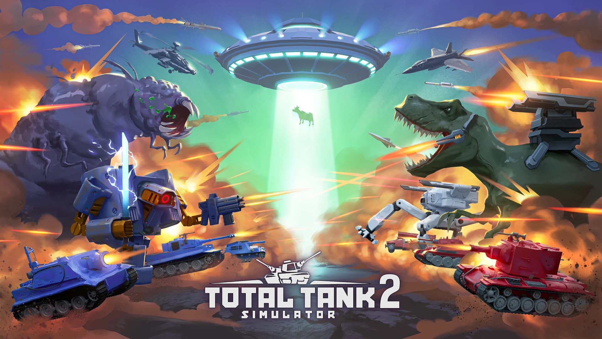 Beitragsbild zu Stürze dich ins Chaos: Total Tank Simulator 2 stürmt das Schlachtfeld