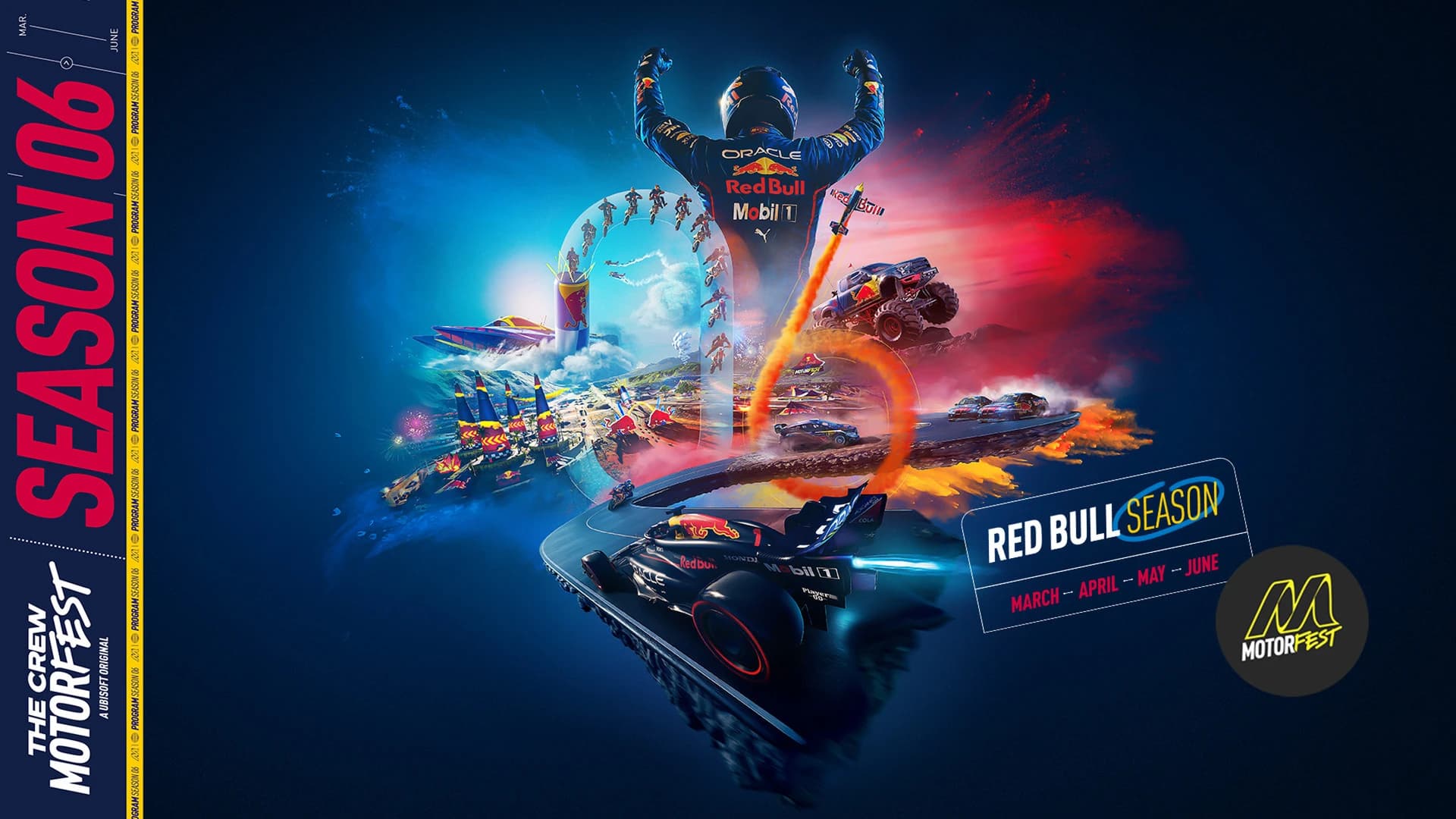 Beitragsbild zu The Crew Motorfest startet Season 6 in Zusammenarbeit mit Red Bull