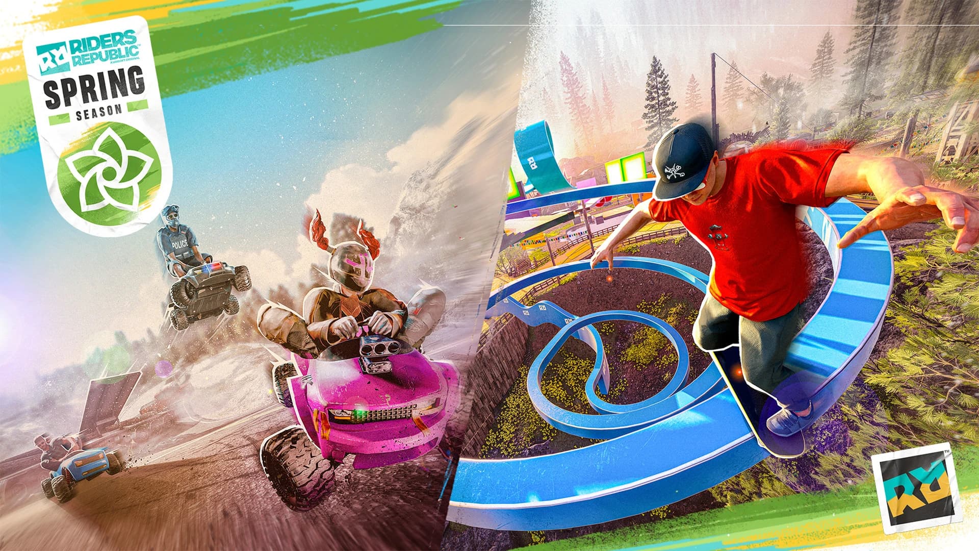 Beitragsbild zu Riders Republic Season 14 bringt Pockett Cars und Park Creator