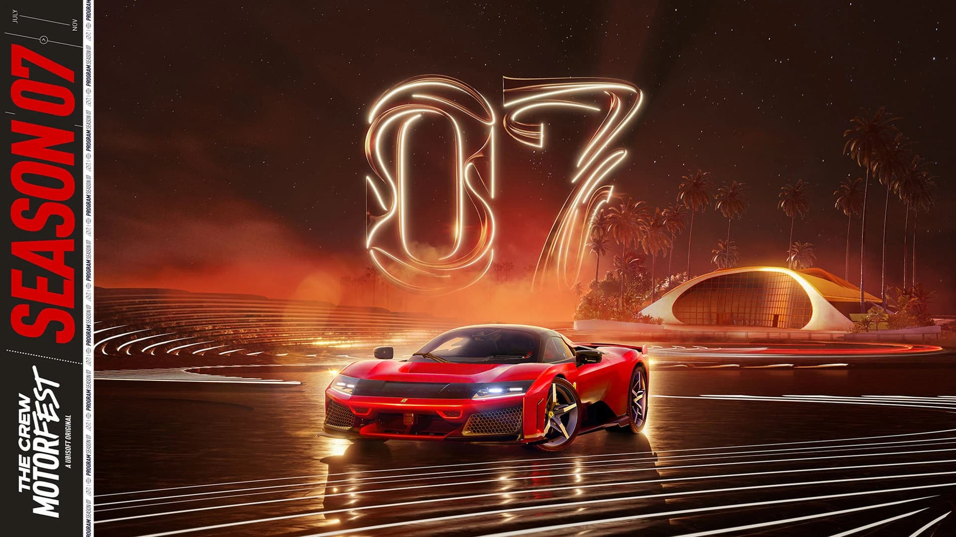 Beitragsbild zu The Crew Motorfest gibt Inhalte von Saison 7 mit Ferrari als Highlight bekannt – Eine Hommage an europäische Automobil-Exzellenz
