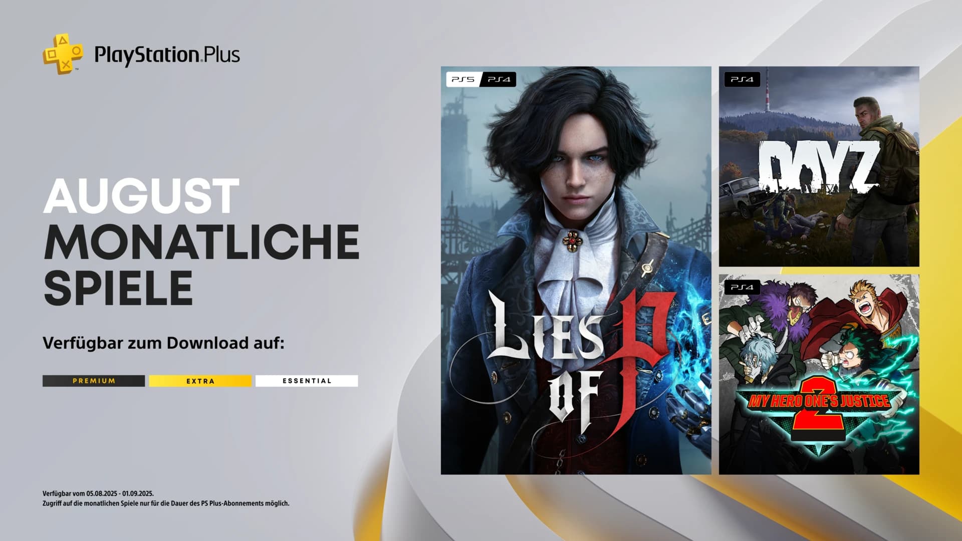 Beitragsbild zu Die monatlichen PlayStation Plus-Titel im August für PS5 und PS4