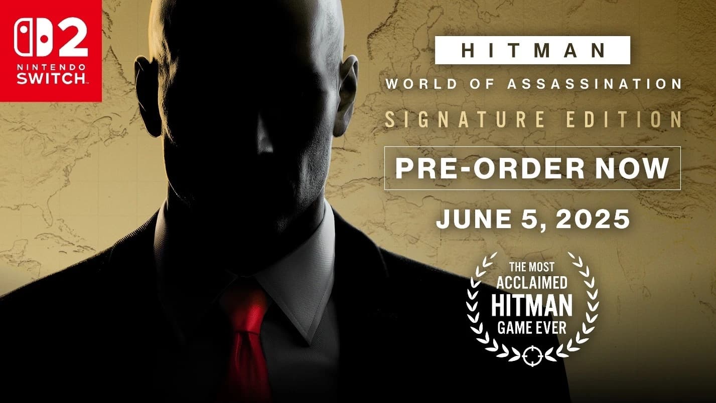 Beitragsbild zu HITMAN World of Assassination: Vorbestellungen auf Nintendo Switch 2 ab sofort möglich