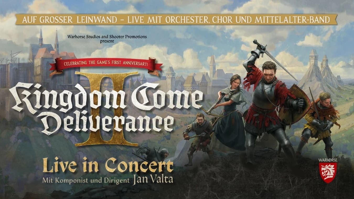 Beitragsbild zu Höret her! Die unvergessliche Musik von Kingdom Come: Deliverance II am 12. Februar live in Frankfurt erleben!