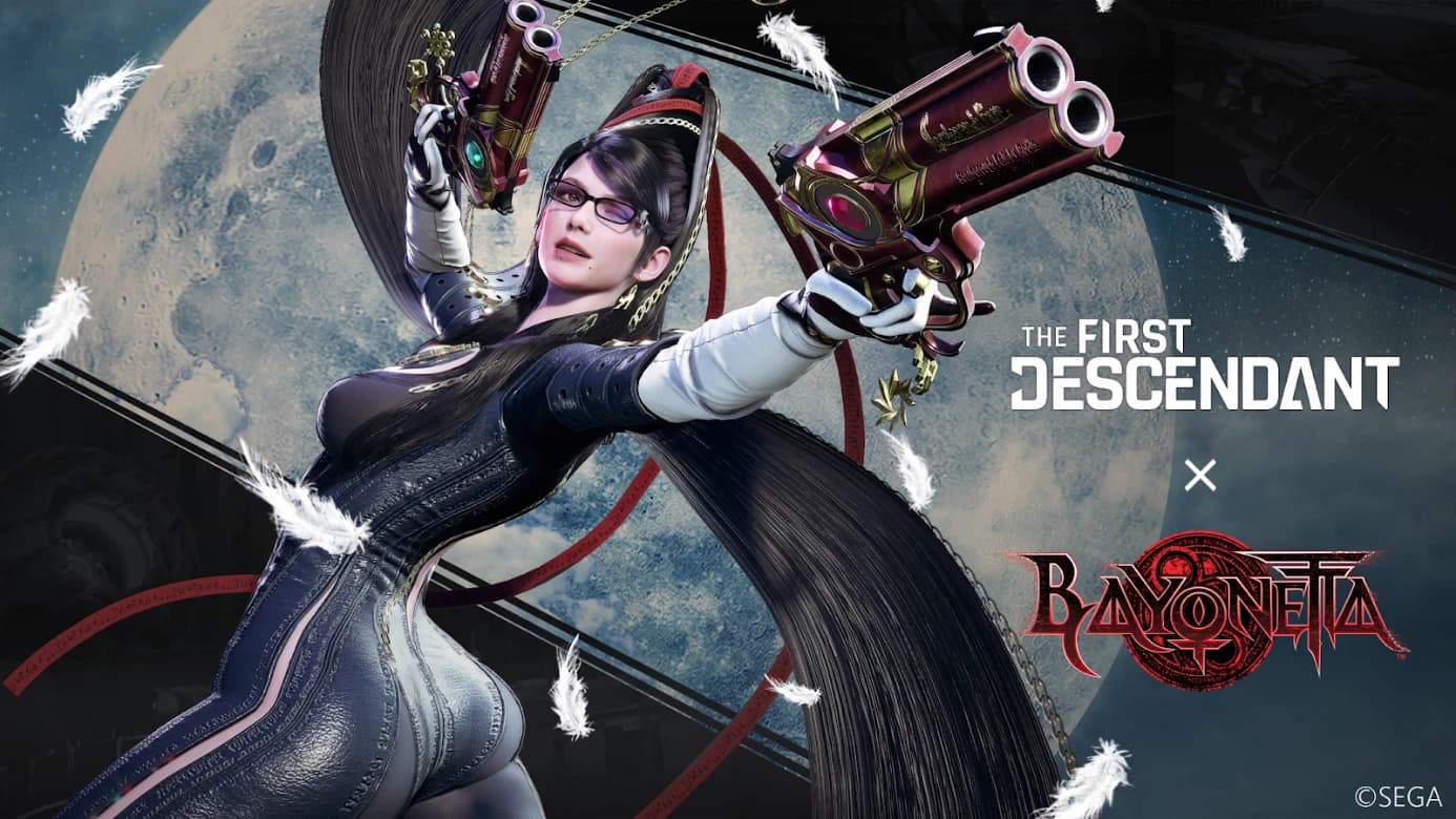 Beitragsbild zu Crossover angekündigt: Bayonetta stürzt sich in The First Descendant
