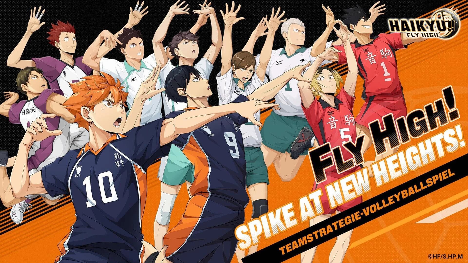 Beitragsbild zu Der Volleyball-Anime kommt aufs Handy: HAIKYU!! FLY HIGH jetzt verfügbar
