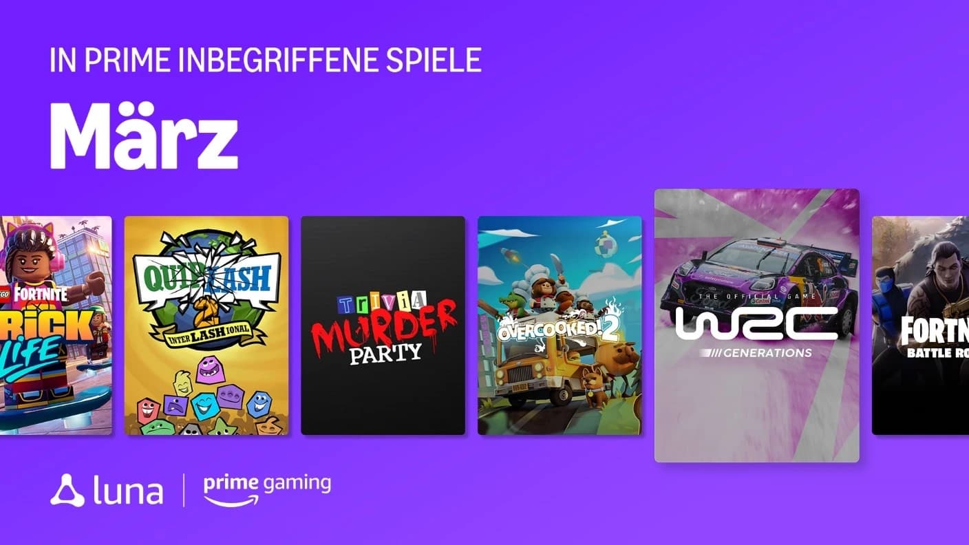 Beitragsbild zu Prime Gaming-Update für März