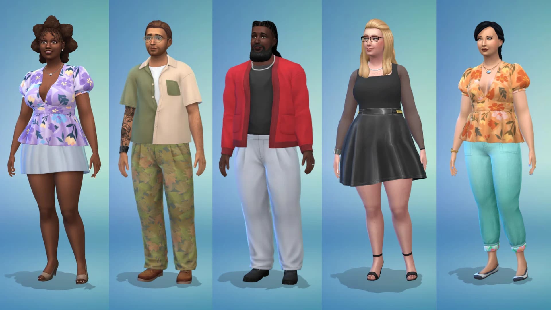 Beitragsbild zu Die Sims präsentiert neue Frisuren, Looks in unterschiedlichen Größen und weitere Inhalte.