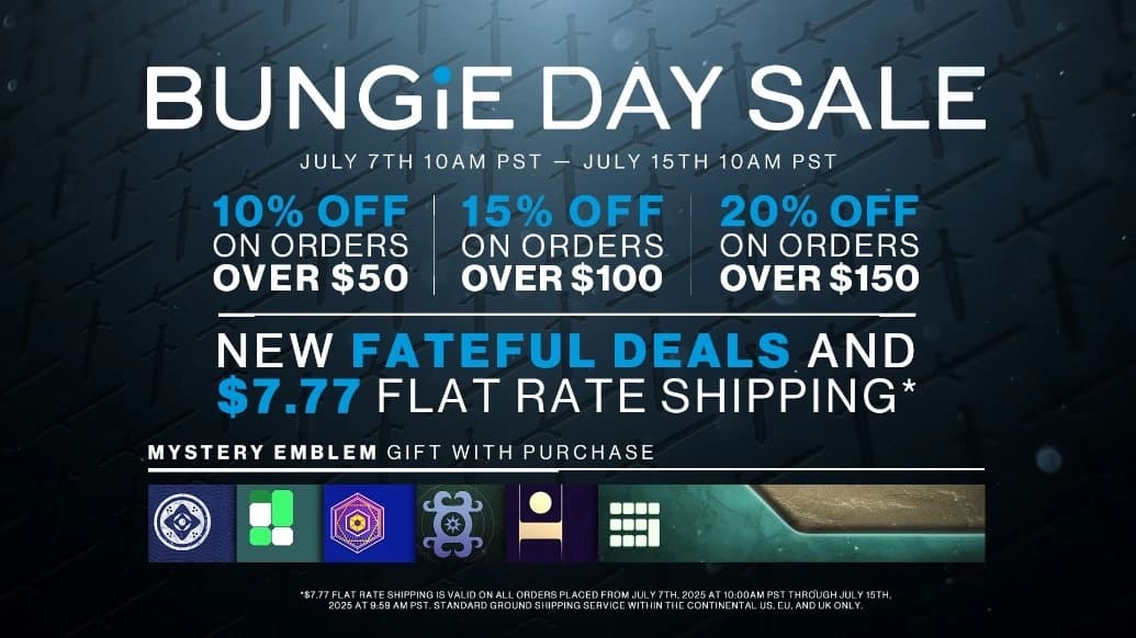 Beitragsbild zu Feiert den Bungie Day 2025 im Bungie Store
