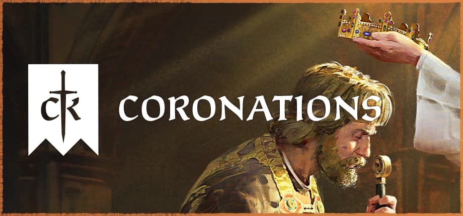 Beitragsbild zu Coronations für Crusader Kings III ist jetzt verfügbar