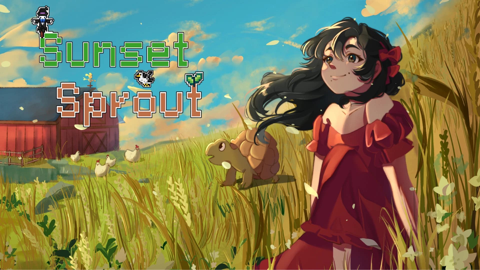 Beitragsbild zu Sunset Sprout — Ein gemütliches Farmspiel erblüht am 28. November