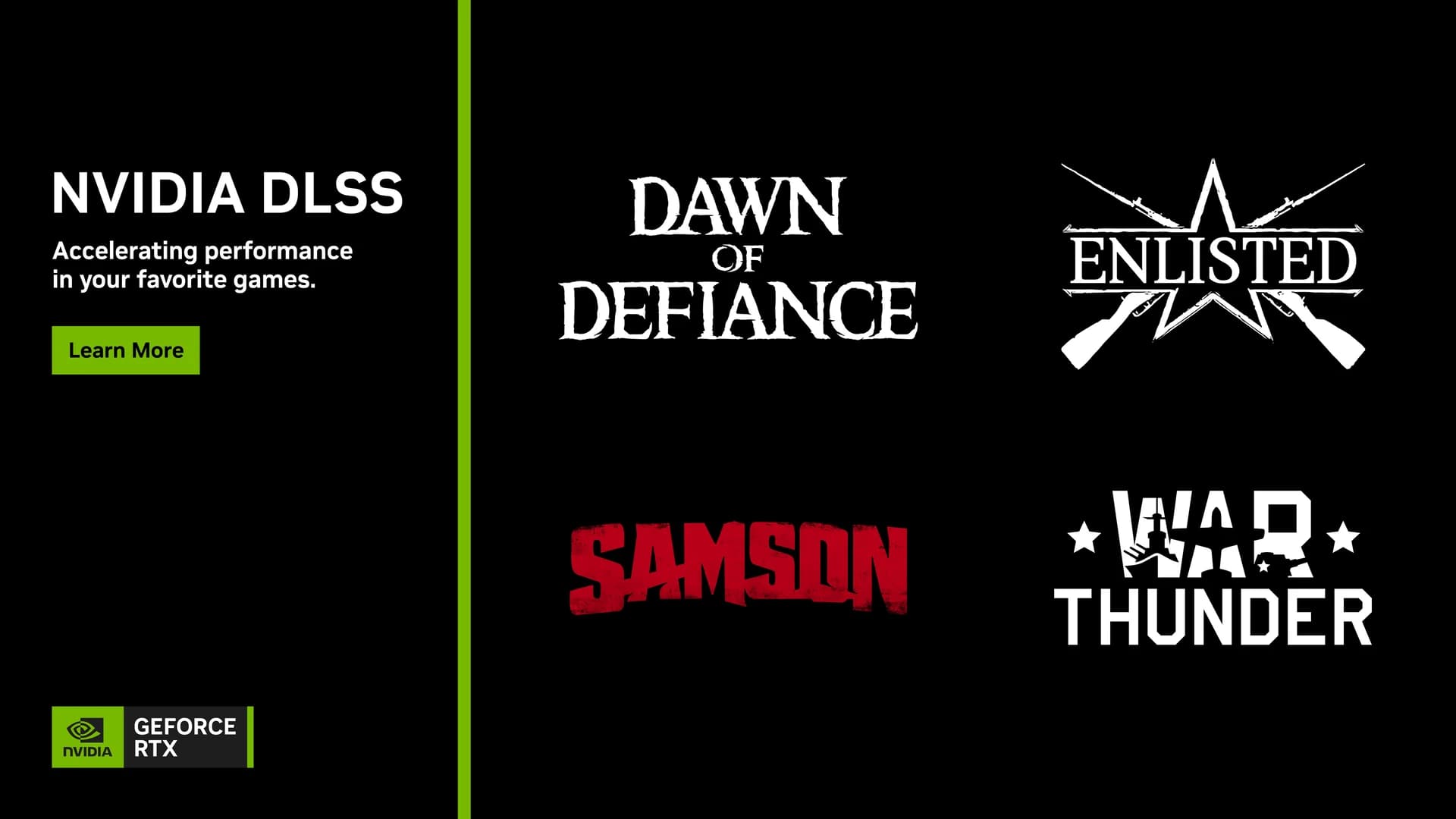 Beitragsbild zu DLSS 4.5-Upgrades ab sofort in War Thunder, Enlisted und Dawn of Defiance