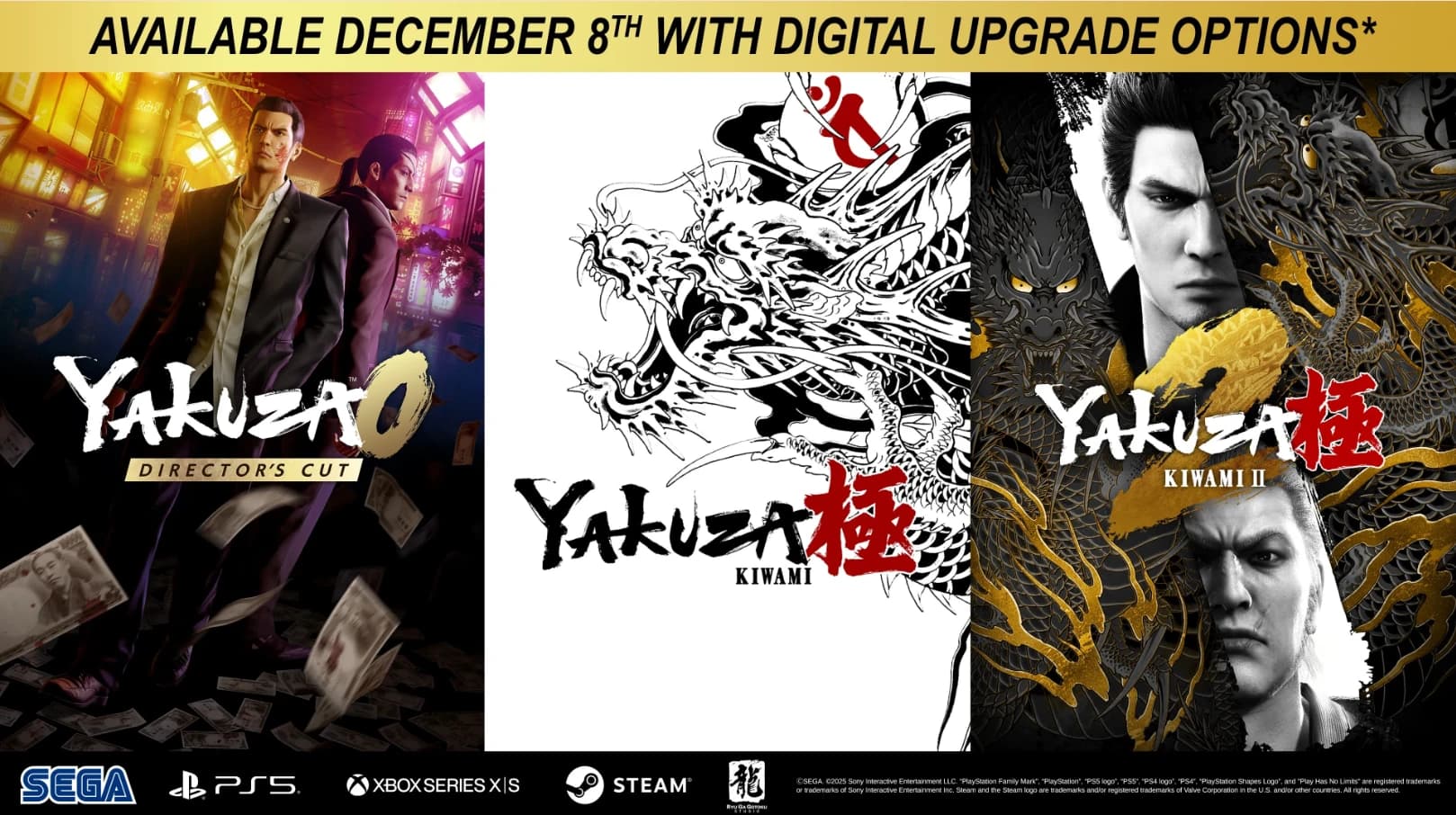 Beitragsbild zu Jubiläums-Upgrades für Like a Dragon & Yakuza im Detail vorgestellt
