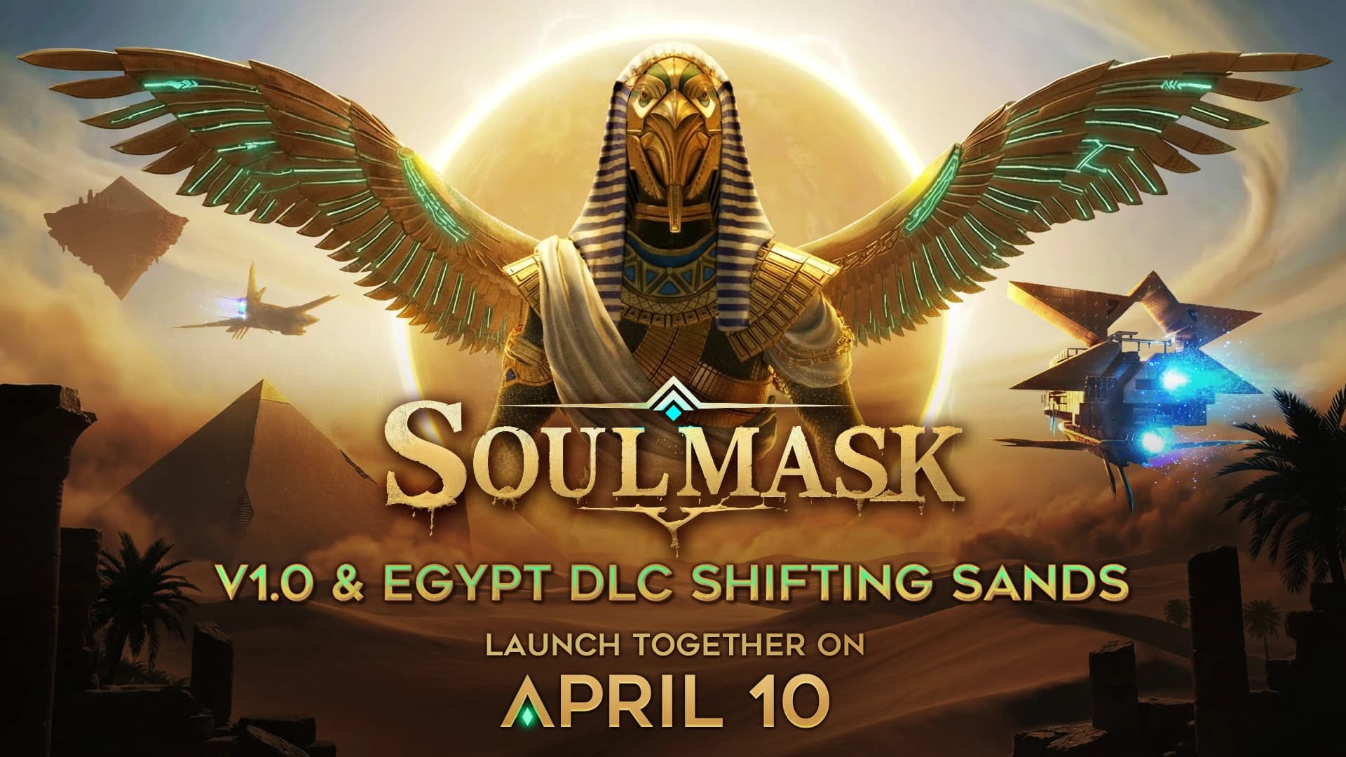 Beitragsbild zu Survival-Sandbox Soulmask startet heute in die Version 1.0 und in die Welt des alten Ägyptens