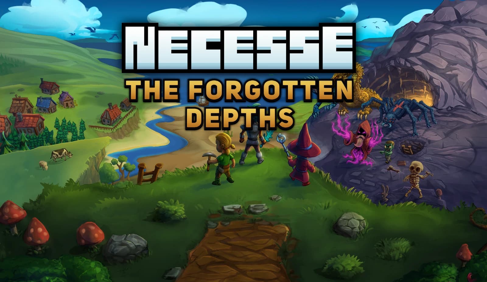 Beitragsbild zu Heimliches Update: Co-Op-Hit, "Necesse" veröffentlicht großes Update live während Triple-i