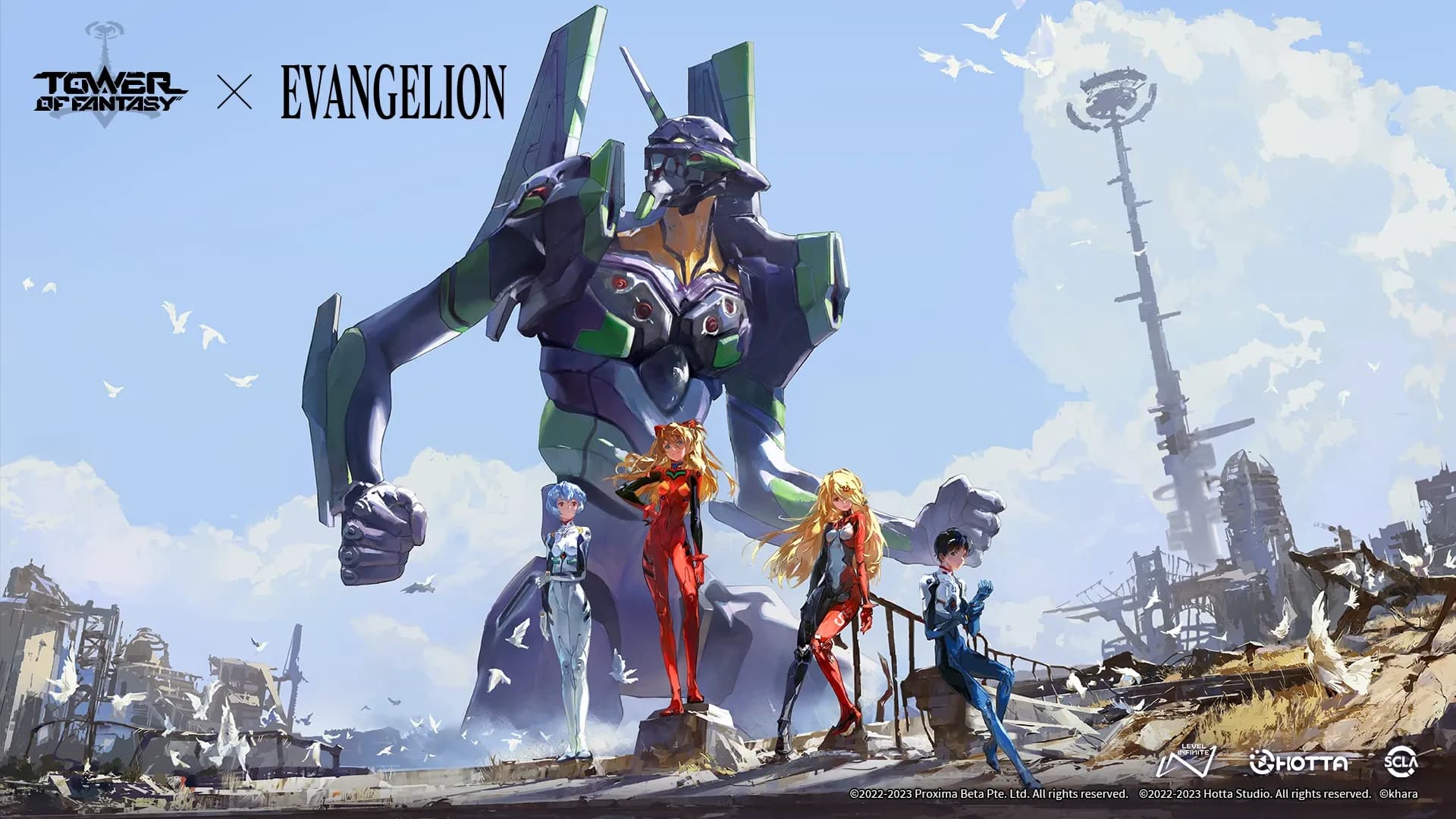 Tower of Fantasy Kollaboration mit Evangelion