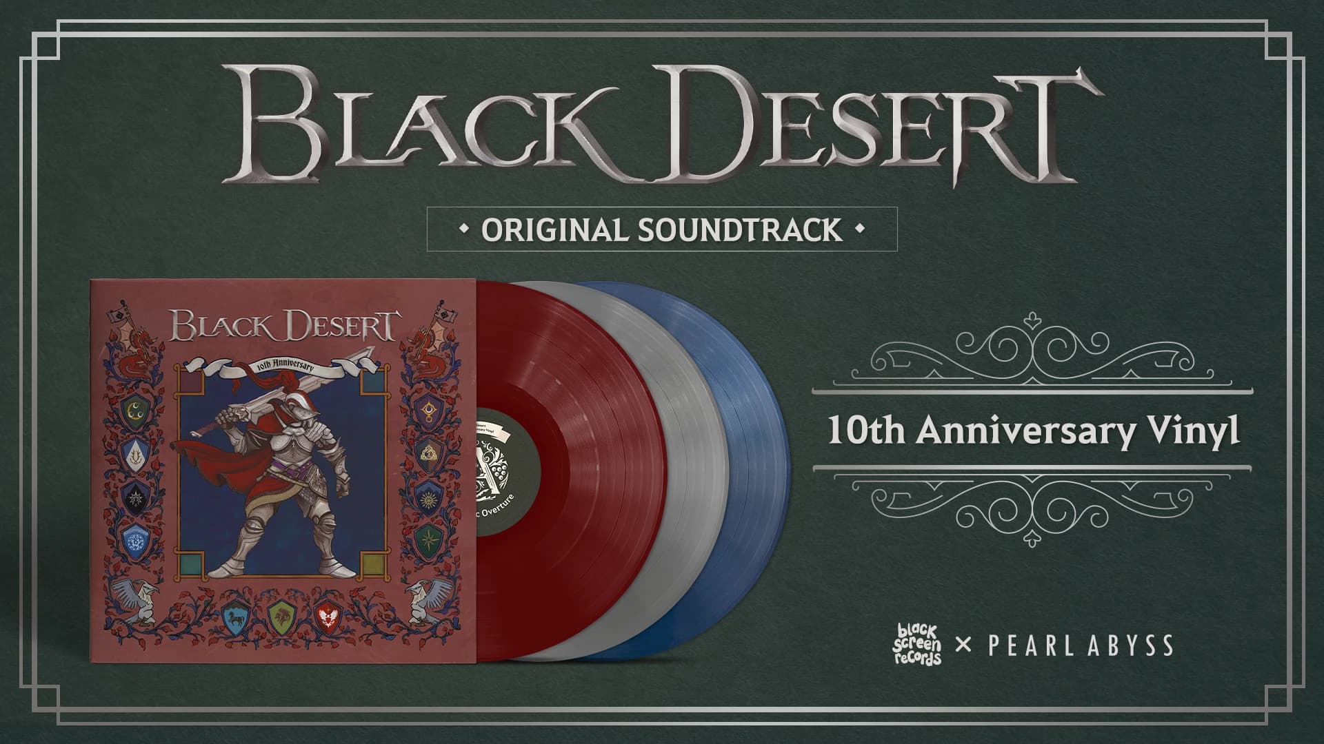 Beitragsbild zu Black Desert: Vinyl Album zum 10-jährigen Jubiläum verfügbar
