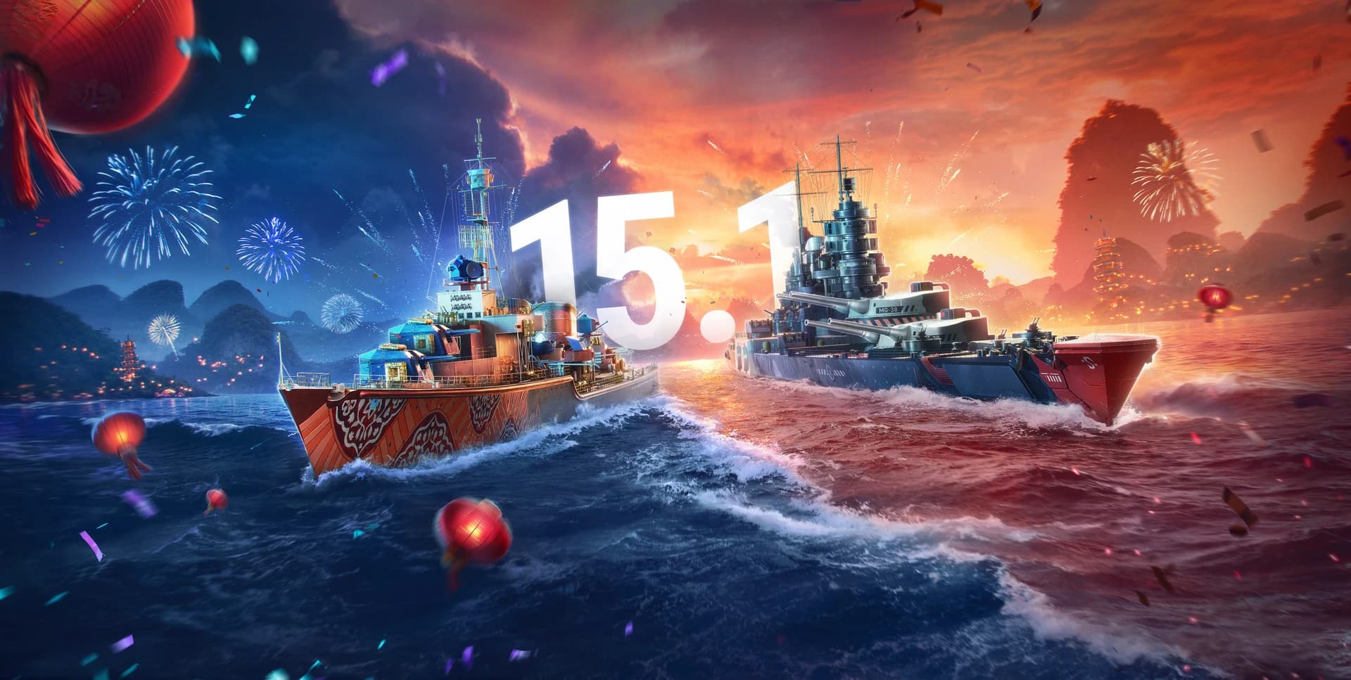 Beitragsbild zu Feiert das Mond-Neujahr mit dem neuesten Update von World of Warships