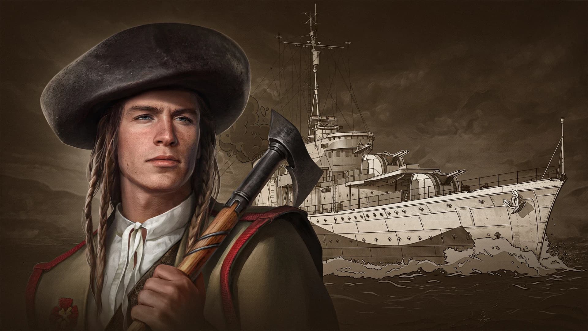 Beitragsbild zu Dynamische Sci-Fi-Schlachten tauchen mit dem neuen Event „Temporalriss“ in World of Warships auf