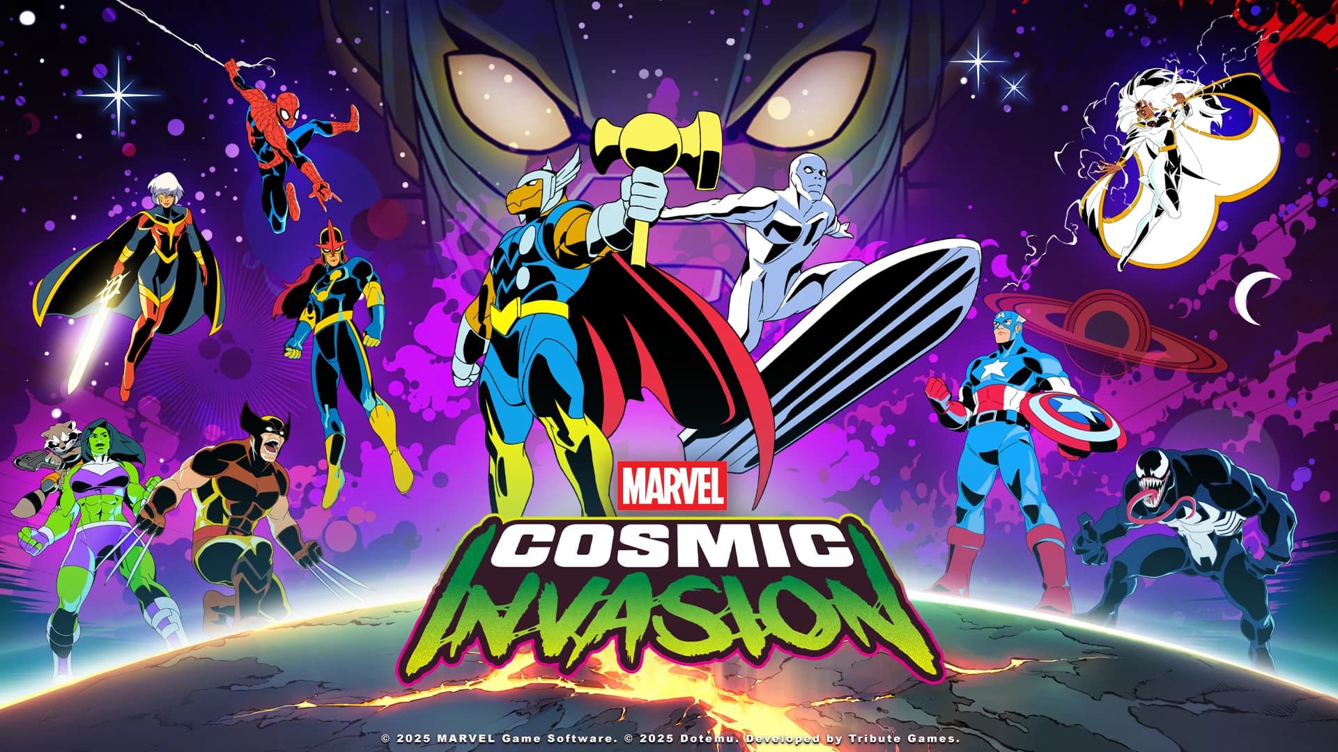 Beitragsbild zu MARVEL Cosmic Invasion überrascht mit zwei neuen spielbaren Charakteren auf der San Diego Comic-Con – Stimmenbesetzung bekannt gegeben