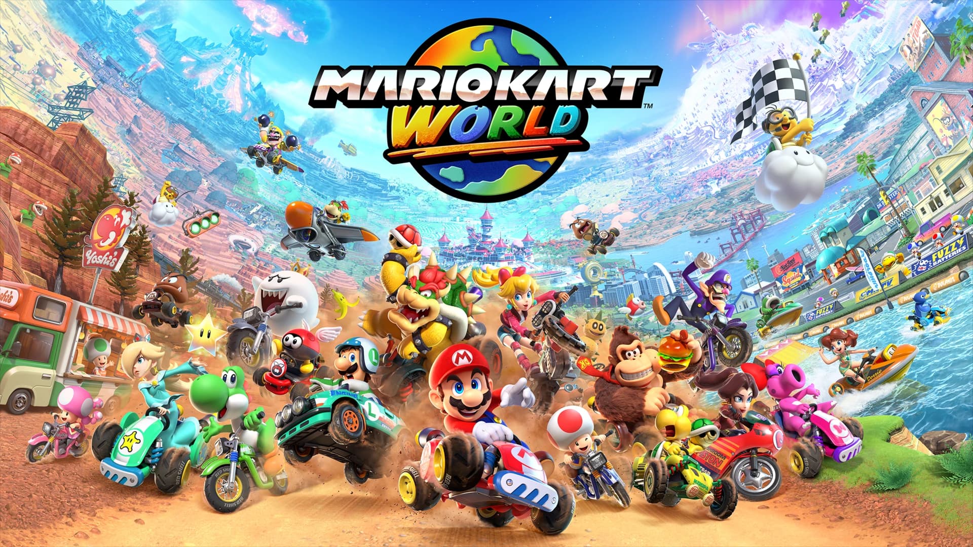 Beitragsbild zu Die Mario Kart World Direct-Präsentation erscheint am Donnerstag, den 17. April