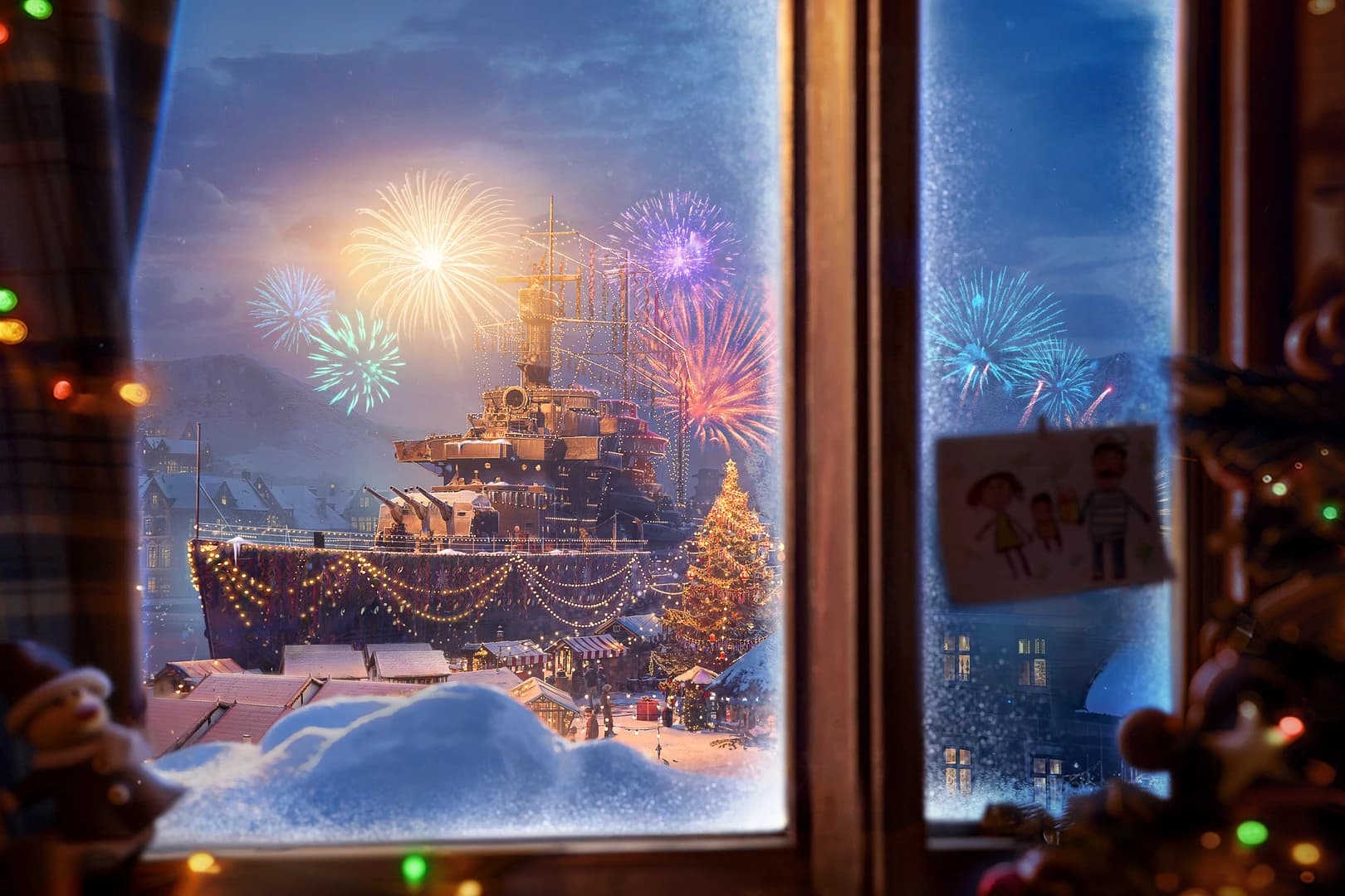Beitragsbild zu Feiert die Weihnachtszeit mit festlichen Aktivitäten in World of Warships und World of Warships: Legends