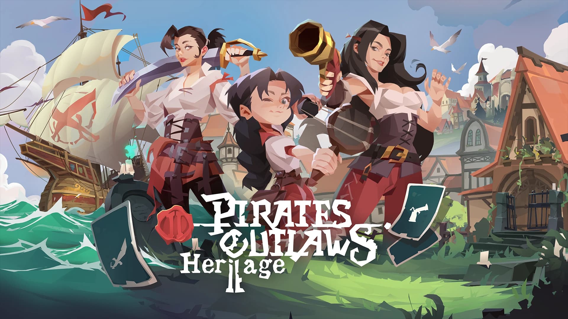 Beitragsbild zu Alle Mann an Deck für Pirates Outlaws 2: Heritage - Die Demo setzt Segel auf Steam!