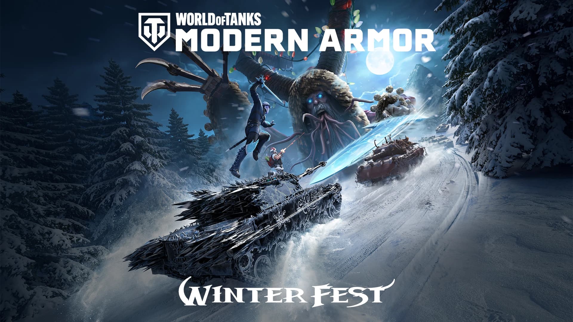 Beitragsbild zu World of Tanks Modern Armor startet das bislang größte Weihnachts-Event – Winterfest 2025