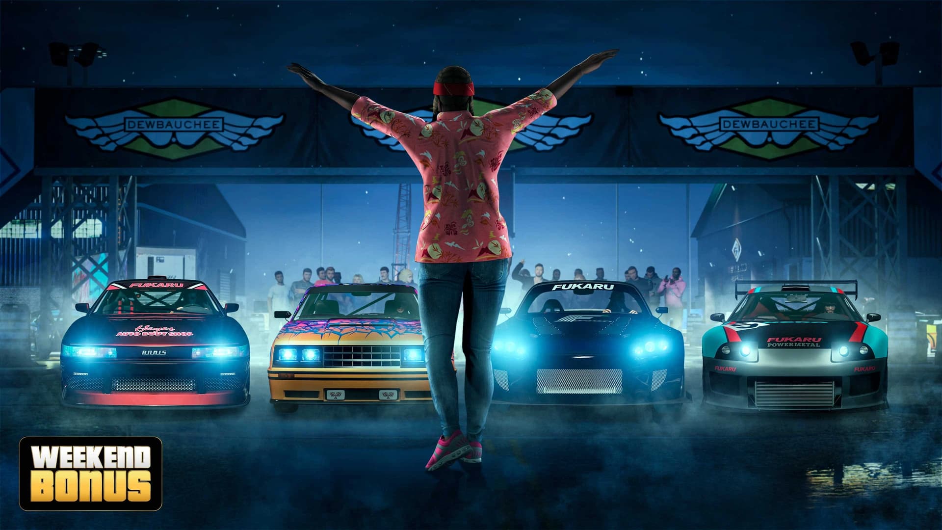 Beitragsbild zu GTA Online in dieser Woche: Dreifache Belohnungen für zufällige Verwandlungsrennen sowie neue Drifttuning-Upgrades