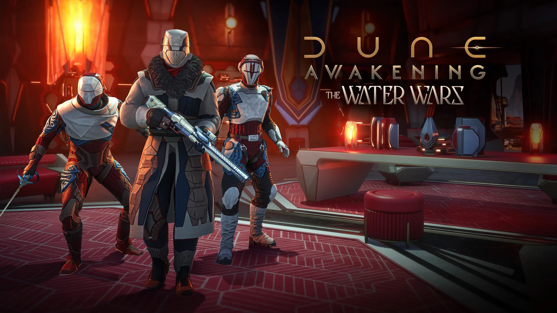 Beitragsbild zu Update 1.4 für Dune: Awakening sowie der DLC The Water Wars kommen am 19. Mai heraus