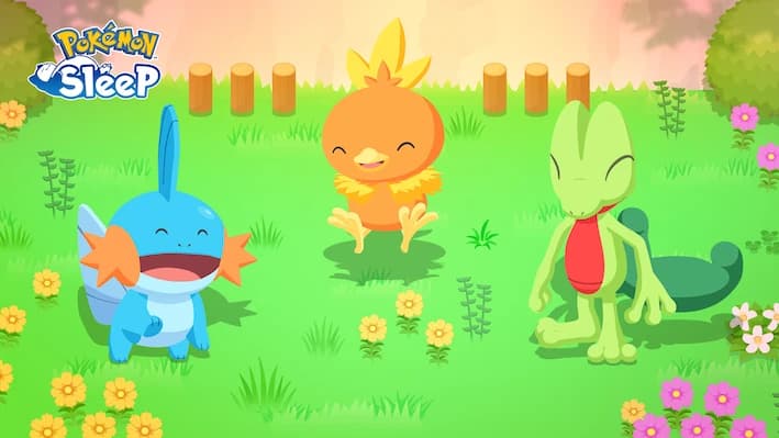 Beitragsbild zu Pokémon Sleep feiert seinen zweiten Geburtstag mit der Einführung von Hydropi, Flemmli und Geckabor
